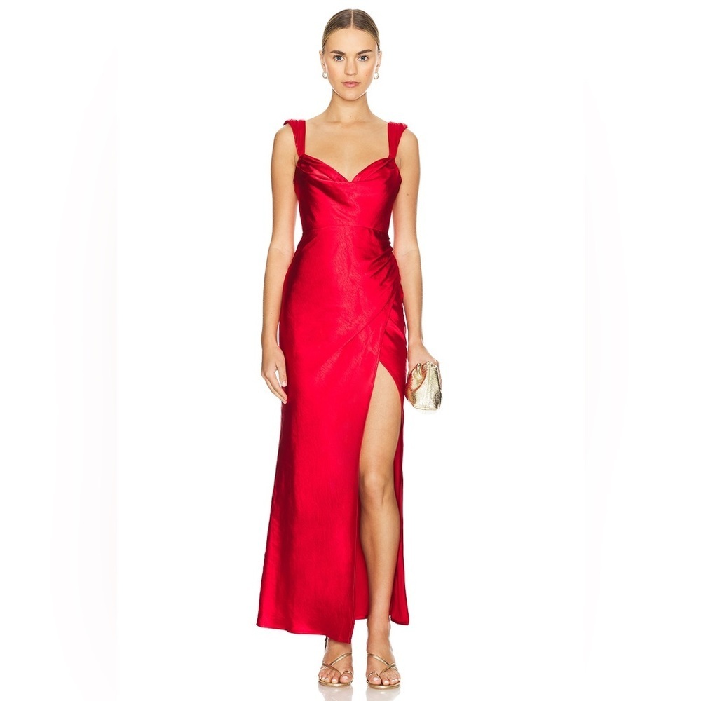 RUNAWAY The Label Havanna Dress Red